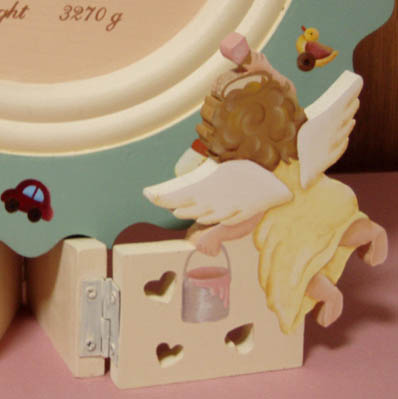 ベビーメモリアルプレート02 - 今までに製作したトールペイント